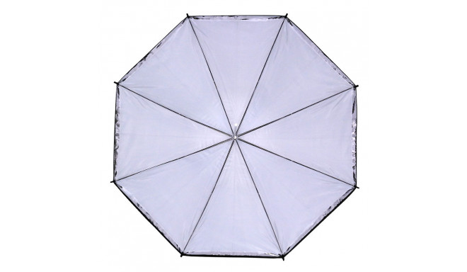 Caruba Flits Paraplu   109 cm (Wit + Zwart hoes)
