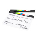 Professionele Director Clapper white/Color (whiteboard stift)