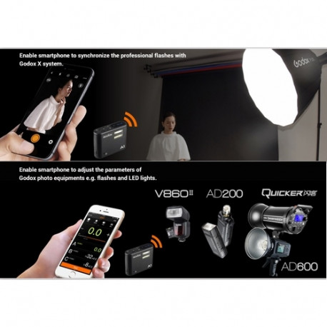 Godox A1 Off Camera Flash 2.4GHz Trigger voor smartphones
