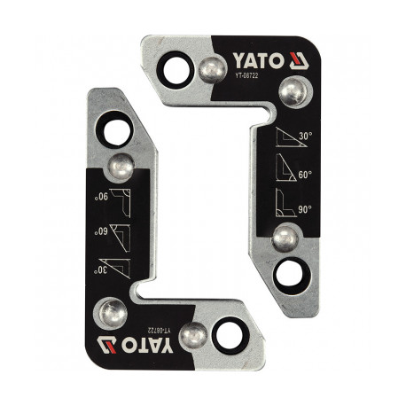 Magnet keevitamiseks 4,5x2,5cm, 8,4x5,4cm (2tk) YATO