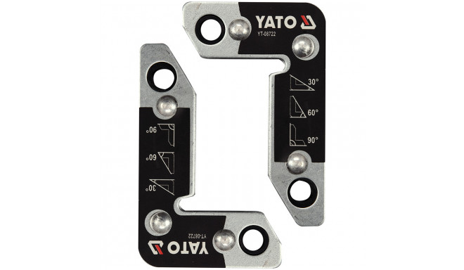 Magnet keevitamiseks 4,5x2,5cm, 8,4x5,4cm (2tk) YATO
