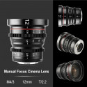 Meike 12mm T2.2 MFT