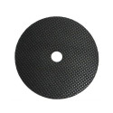 rubber dekplaat (45 mm)   met 3/8" uitsparing