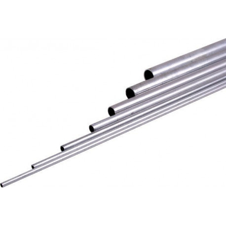 Aluminium tube 10,0x9,1x1000