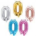 Folijas balons cipars 0 35 cm