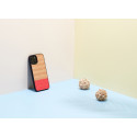 MAN&WOOD case for iPhone 12/12 Pro herringbone azalea black