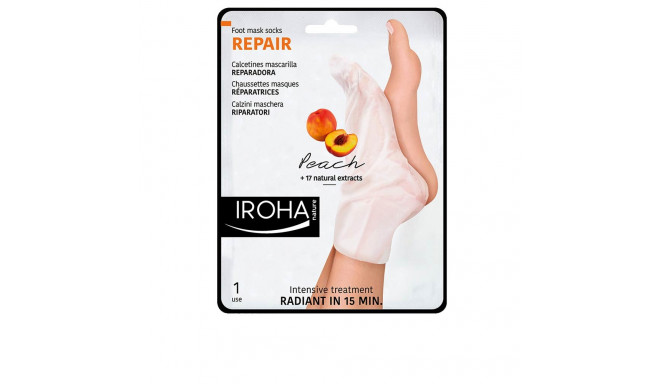 IROHA PEACH foot mask socks repair 2 u