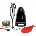 ESGE-Zauberstab M 200 chrome, hand blender with durable AC motor, 23 cm immersion depth, 200 W and u