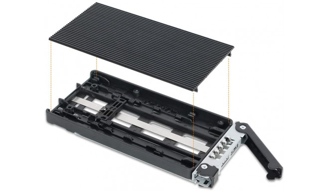 Icy Dock MB834TP-B, Drive trays