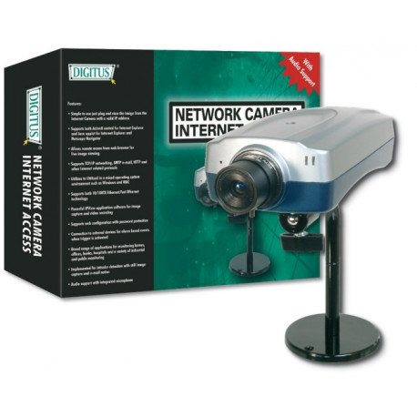 DIGITUS Internet cam. JPEG,RJ45,3-30fps,640x480