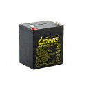 Long UPS aku 12V 5Ah Lead-Acid F2 (WP5-12B F2)