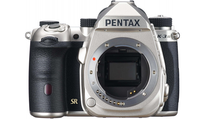 Pentax K-3 Mark III kere, hõbedane