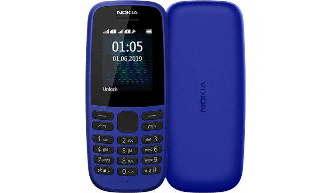 Nokia 105 (2019) TA-1174 Blue, 1.77 ", TFT, 1