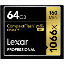 Lexar Compact Flash Card 64GB Professional 1066x