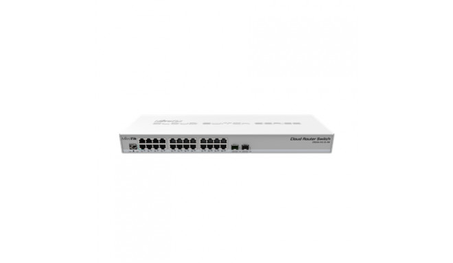 MikroTik | Cloud Router Switch CRS326-24G-2S+RM | Managed L3 | Rackmountable | Gigabit Ethernet (cop