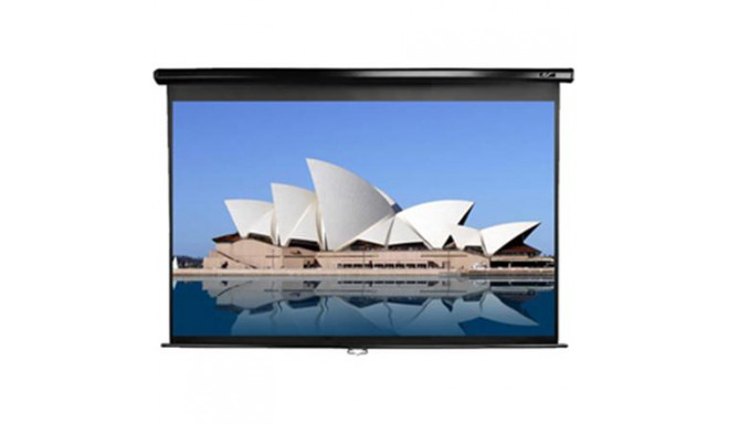 Elite Screens Manual Series M99UWS1 diagonaal 99" 1:1 nähtav ekraani laius 178 cm must