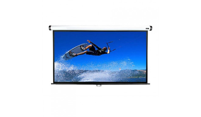 Elite Screens Manual Series M100XWH diagonaal 100" 16:9 vaateala laius 221 cm valge ekraan