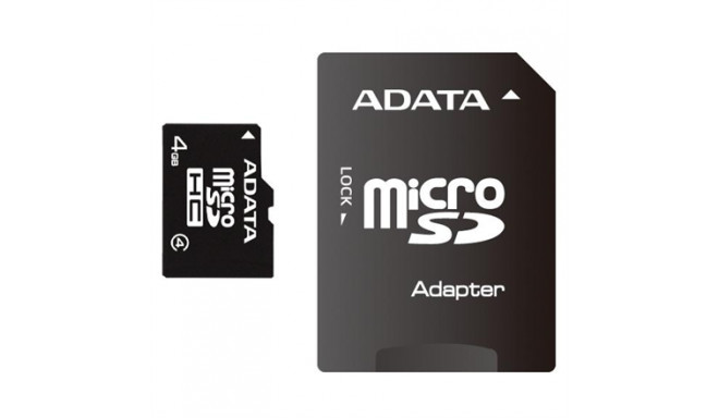Adata memory card microSDHC 32GB Class 4