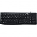 Logitech K200 Wired keyboard, USB, USB, Black