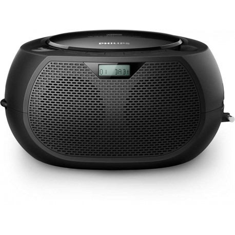 (V) Izpārdošanas cena! PHILIPS CD skaņas iekārta, melna