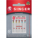 Singer Universal Needle ASST 5PK for Woven Fa