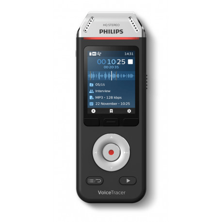 Jaunums! PHILIPS diktafons, 8 GB