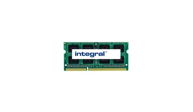 Integral 8GB Laptop RAM Module DDR3 1600MHZ UNBUFFERED LOW VOLTAGE SODIMM EQV. TO CT8G3S160BM FOR CR