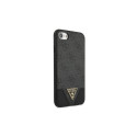 Guess iPhone 7/ iPhone 8/ iPhone SE2 GUHCI8PU4GHBK gray hard case 4G Triangle Collection