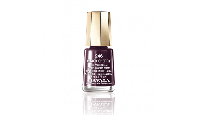MAVALA NAIL COLOR #246-black cherry
