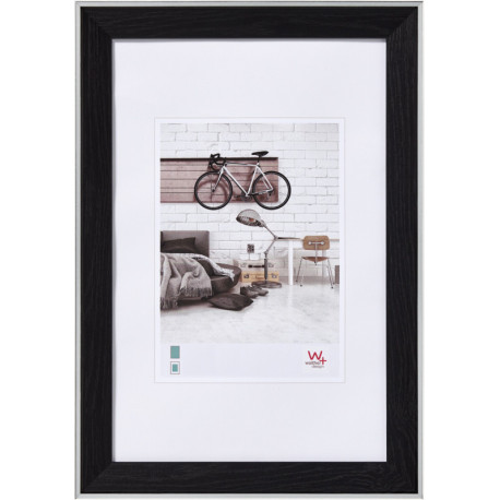 Walther photo frame Bohemian 13x18cm, black