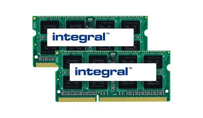 Integral IN3V8GNAJKXK2 16GB LAPTOP RAM MODULE KIT DDR3 1600MHZ