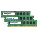 Integral 12GB (3X4GB) PC RAM Module DDR3 1333MHZ UNBUFFERED DIMM KIT OF 3 EQV. TO CT3KIT51264BA1339 