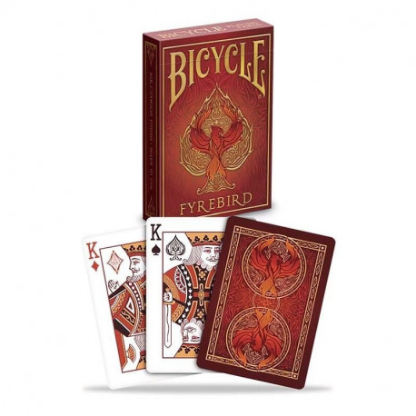 Bicycle playing cards Fyrebird