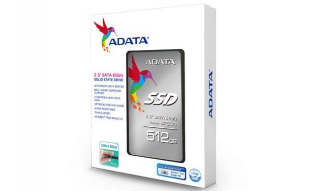 Adata SSD Premier Pro SP600 512GB SATA3, 550/430MBs, IOPS 76/73K