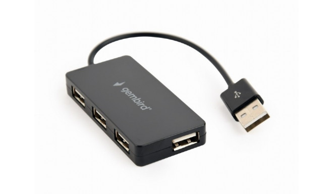 USB 4port Hub black