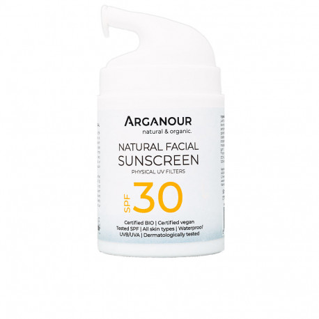 ARGANOUR NATURAL&ORGANIC facial sunscreen SPF30 50 ml