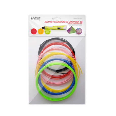 Savio 3D-pliiatsi filament DRP-041