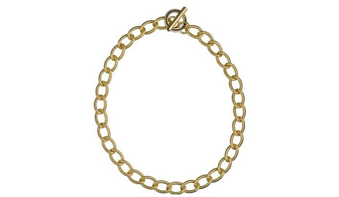 Time Force necklace 50cm, gold