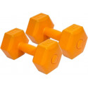 EB Fit dumbbells composite 2x2kg, orange