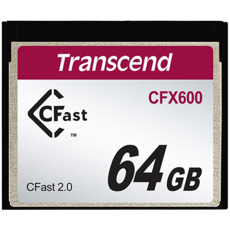 Transcend mälukaart CFast 2.0 64GB CFX600
