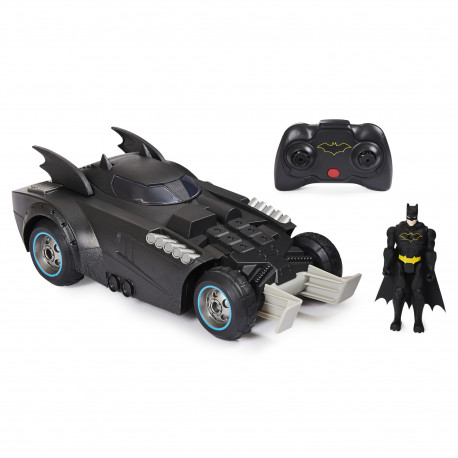 BATMAN 1:16 RC sõiduk figuuriga Käivita & Kaitse Batmobile, 6055747