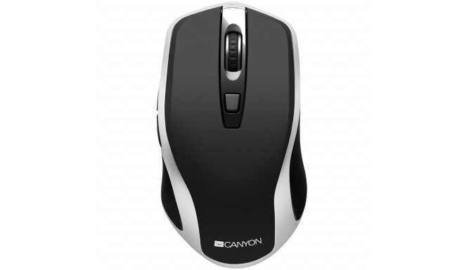 CANYON MW-19, 2.4GHz Wireless Rechargeable Mouse with Pixart sensor, 6keys, Silent switch for right/
