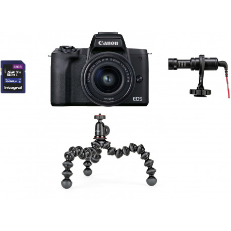 Canon EOS M50 Mark II Vlogger Kit