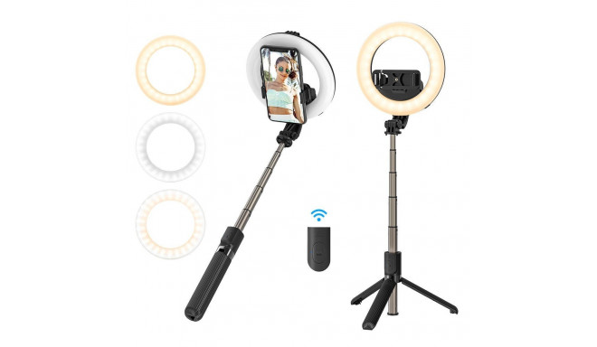 BlitzWolf selfie stick-tripod BW-BS8 LED Bluetooth