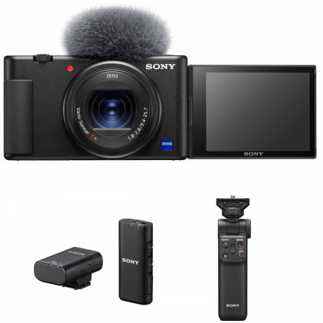 Sony ZV-1 + Sony миништатив + Sony беспроводной микрофон