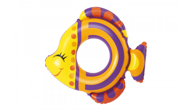 BESTWAY ujumisrõngas Friendly Fish, 81cm x 76cm, assortii, 36111
