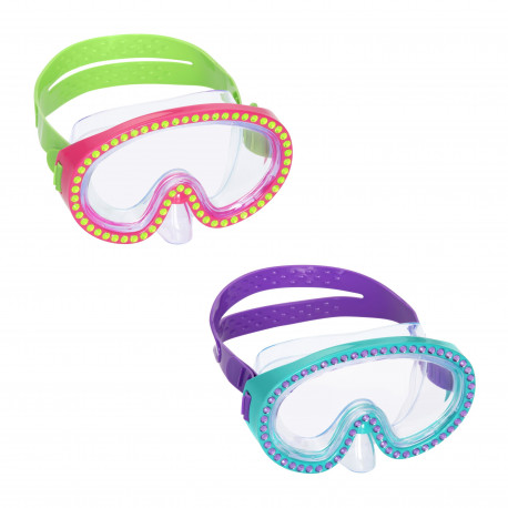 BESTWAY peldbrilles Sparkle 'n Shine, dažadas, 22062