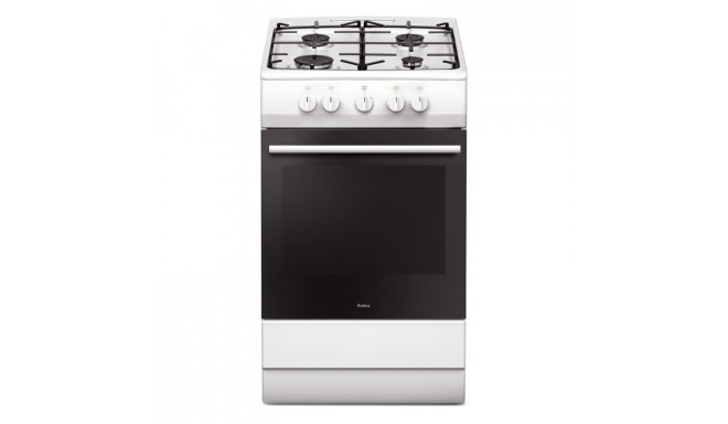 Amica 57GGS1.23OFP(W) cooker Freestanding cooker White Gas A