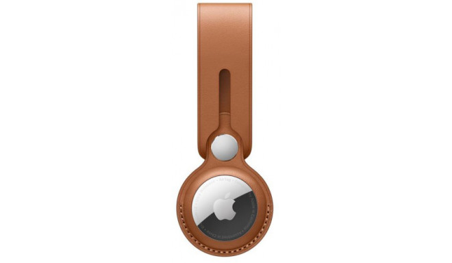 Apple AirTag Leather Loop, saddle brown