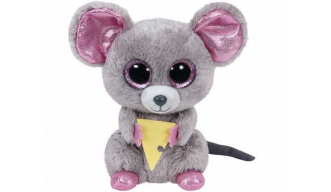 Mascot TY Beanie Boos Squeaker - mouse with cheese 15 cm